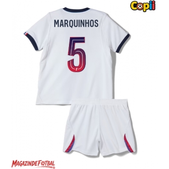 Paris Saint-Germain Marquinhos #5 Echipament de Fotbal Replică 2026-27 Copii Deplasare (+ Șorturi)